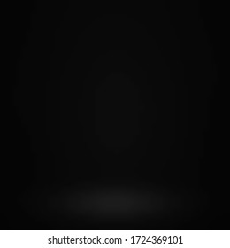 Fondo de gradiente de sala de estudio negro