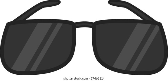 black sunglasses