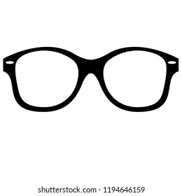 Black Sunglasses Vector Symbol