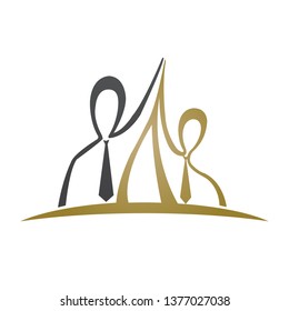 Black Support Employee Logo