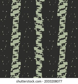 Black surface with broken and uneven stripes drawn in gray. Ceramic tile.