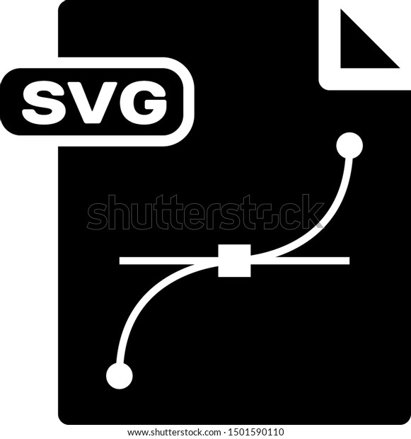 Black Svg File Document Download Svg Stock Vector Royalty Free 1501590110