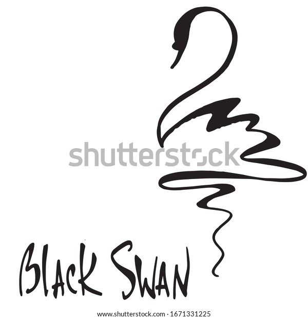 Rouse genopretning Rektangel Black Swan Metaphor Unpredictable Events Graphics Stock Vector (Royalty  Free) 1671331225