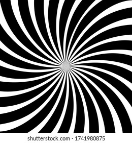 Black swirl ray abstract background textures pattern vector illustration graphic design modern style 
