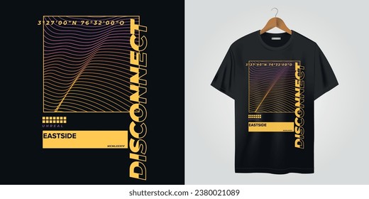 BLACK T SHIRT DESIGN COLORFUL