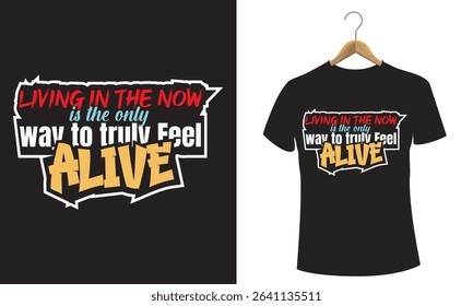 Black T Shirt Design for Vector