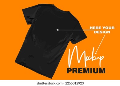 black t shirt mockup ,t shirt mockup
