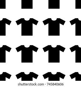 Black t shirts seamless pattern