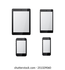 Black Tablet - Mock up