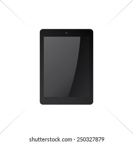 black tablet mock up - computer technology - mobile phone