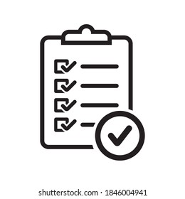 Diseño de iconos de papel de tareas negro  