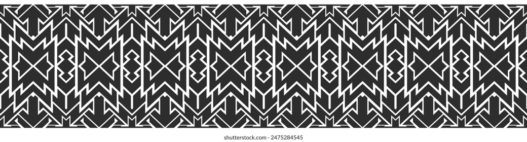 Black tattoo design, Navajo, ethnic tribe, indigenous, Aztec.