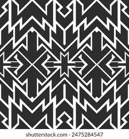 Black tattoo design, Navajo, ethnic tribe, indigenous, Aztec.