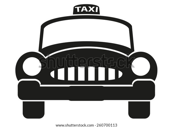 Black taxi cab\
icon