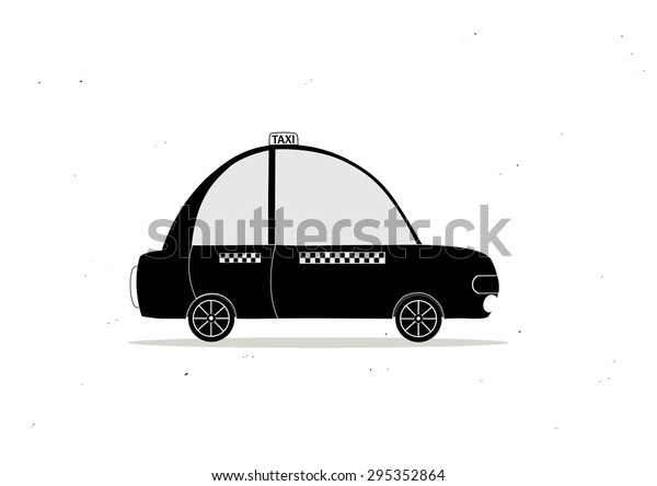 Black taxi car\
