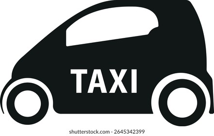 black taxi icon vector design
