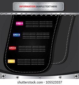 Black for text abstract,Vector