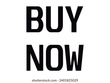 Black text buy now on white background.