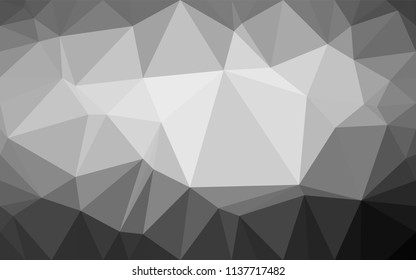 Black texture background triangulation, cool background