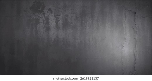 black texture grunge background, old vintage or antique distressed textured black background or aged chalkboard vector design