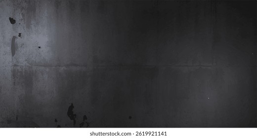 black texture grunge background, old vintage or antique distressed textured black background or aged chalkboard vector design