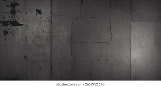 black texture grunge background, old vintage or antique distressed textured black background or aged chalkboard vector design