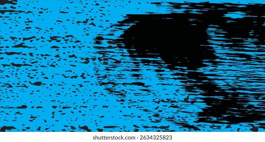 black texture on blue sky background