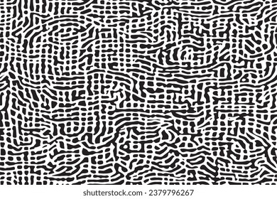 black texture on white background