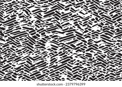 black texture on white background