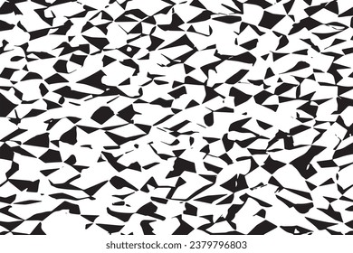 black texture on white background
