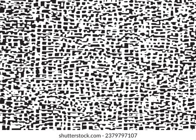 textura negra sobre fondo blanco
