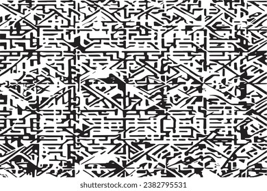 black texture on white background