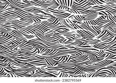 black texture on white background