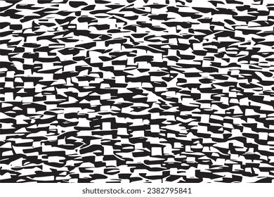 black texture on white background