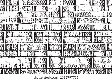 black texture on white background