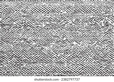 black texture on white background