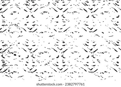 black texture on white background