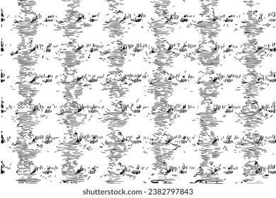 black texture on white background