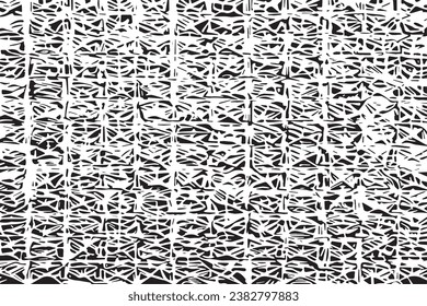 black texture on white background