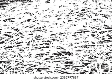 black texture on white background