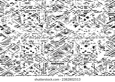 black texture on white background