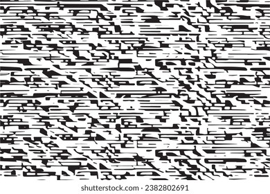 black texture on white background