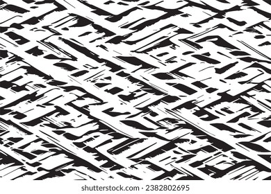black texture on white background
