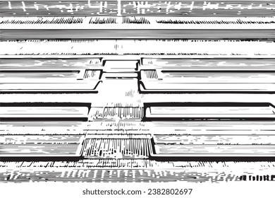 black texture on white background