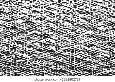 black texture on white background