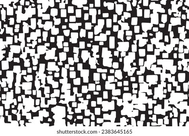 black texture on white background