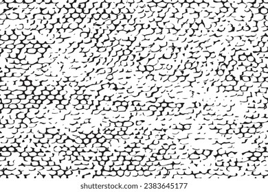 black texture on white background