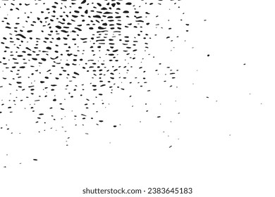 black texture on white background