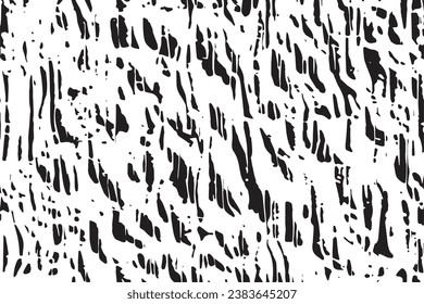 black texture on white background
