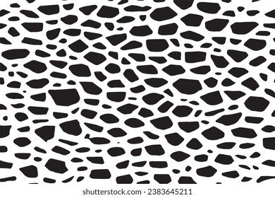 black texture on white background